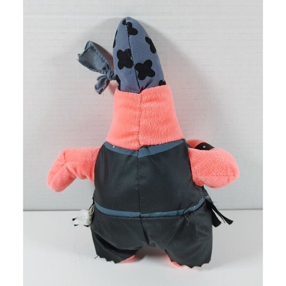 Patrick Starfish Pirate 2004 Nanco Plush Doll Spongebob Squarepants - Picture 3 of 4